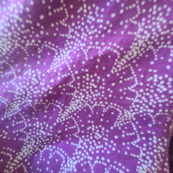 Roller Rabbit Purple Patterned Blouse - Picture 4 of 7
